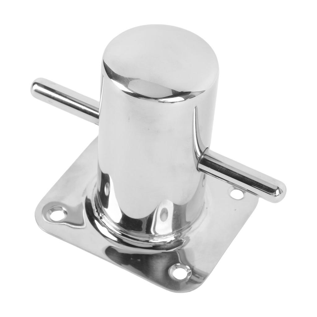 Cunho de Amarração Aço Inoxidável 316 130mmx100mm Cunho de Amarração Cruzado para Iates Caiaques