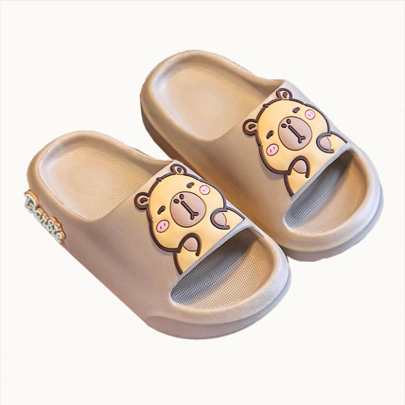 Children's Slippers Boys Indoor Home Non-Slip Soft Sole Baby Cute Sandals Girls Outdoor Wear Children's Shoes