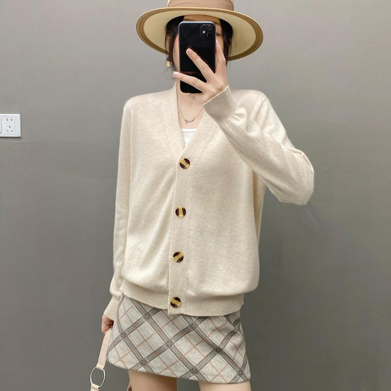 Qinghe 100% Pure Cashmere Women's Sweater - Ultra Soft Luxury Winter Pullover