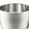 Sake Cup Stainless Double Hairline Sakura Made in Japan J-kitchens-SimpleBag Set, 18/8 Steel, Wall, Finish, Design, Pair, 58ml,