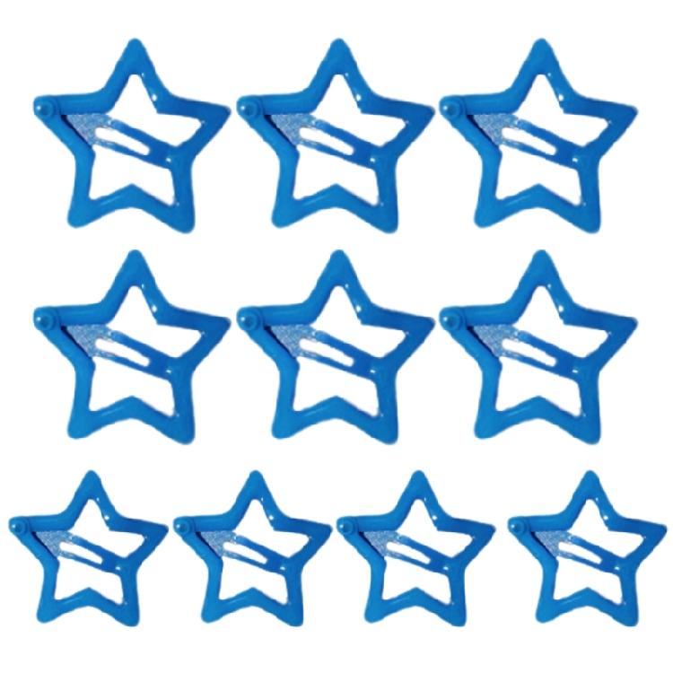 Sweet Girls Snap Hairpins Star Hair Clips Accessories for Lady Women Girls