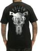 Sullen Unisex Standard T-Shirt mit doppeltem Kordelzug Schwarz Medium