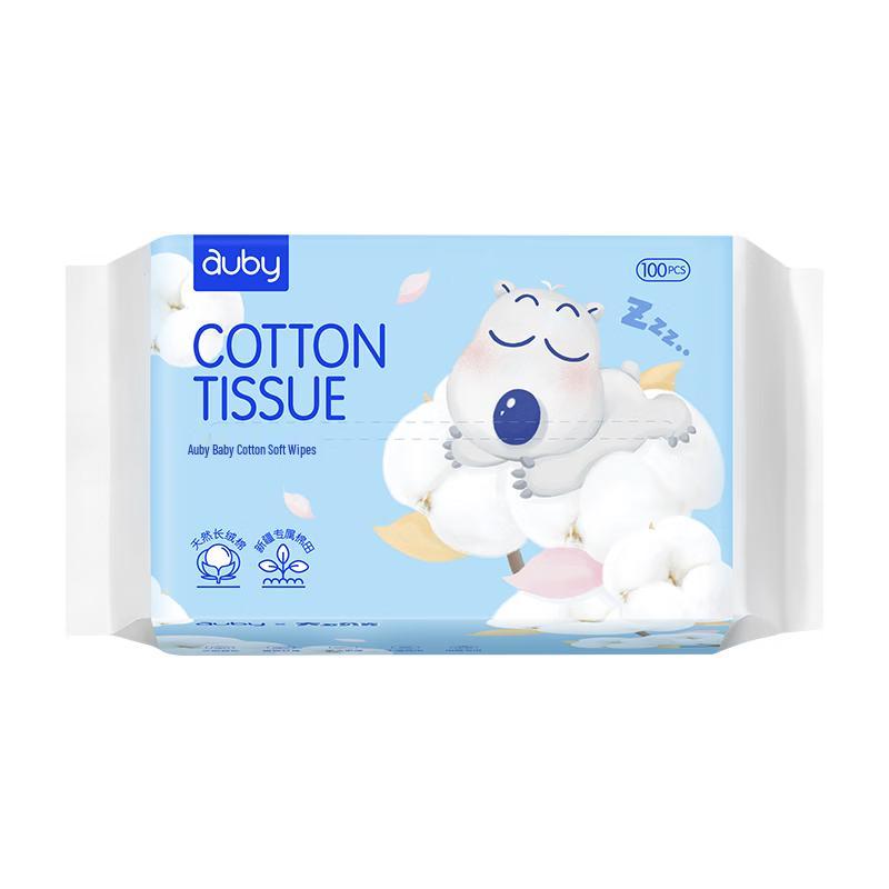 auby Baby Cotton Soft Wipes