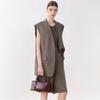 Charles & Keith Kerry Series Minimalist Shoulder Bag With Pendant PU Handbag Small Women handbags Black Light-Pink Cream CK2-30271481