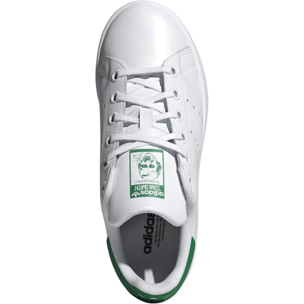 Adidas Stan Smith J White Green Kids Sneakers Cloud-White JP9710