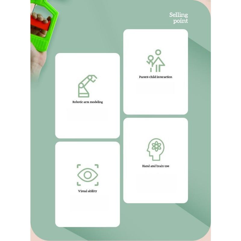 1 STÜCK Alles kann genommen werden mechanischer Arm Spaßspielzeug Aufnahmeklammern Handzugmaschine Kinder Kreativspielzeug