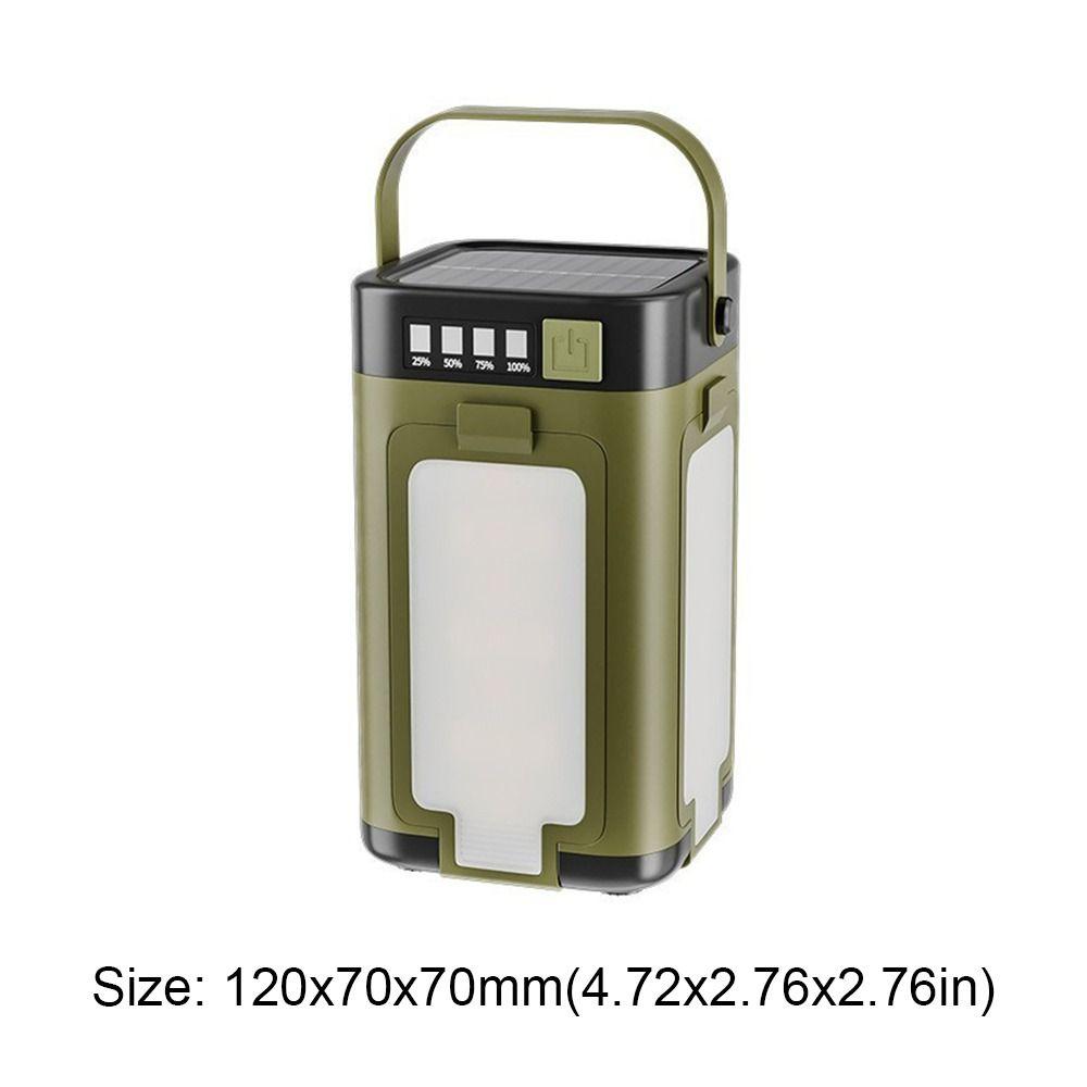 Multifunctional Camping Lantern 4-Leaf Foldable Rechargeable Lantern Emergency Light Camping