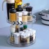 360 Rotating Spice  Seasoning Shelf 1/2/3-layer Makeup Storage Trays  Living Room