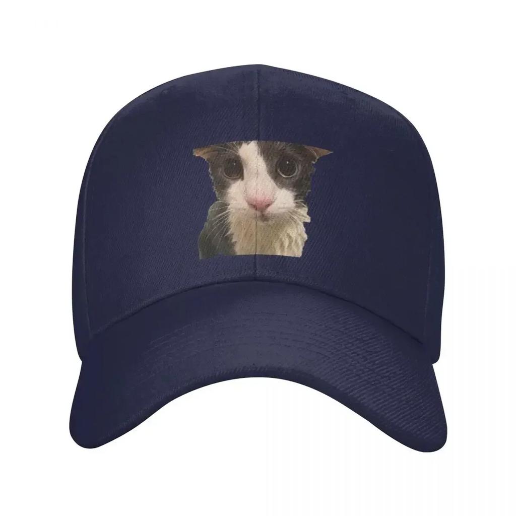 Soggy Cat Baseball Cap Bobble Hat Vintage Hip Hop Hats For Women Mens