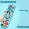 Baby Remote Control Toy, Artificial Mobile Phone, Early Education Game Button, (Requires Preparing Two No. 7 Batteries)