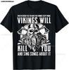 Viking Blood Runs Through My Veins Viking Ship TShirt Nordic Style Mens Oversized Short Sleeve Tops Tees Designer Clothing