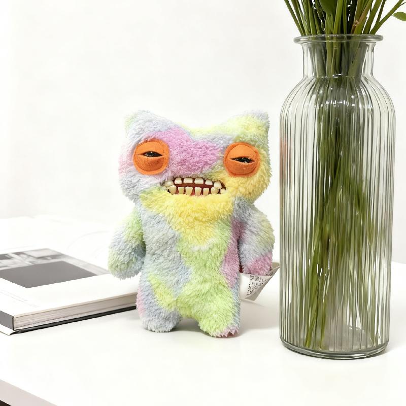 Уродливые милые монстры Плюшевые игрушки Большезубые Мягкие набивные животные Забавная подушка Подарок для детей и взрослых