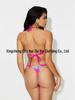 European & American New Braided Triangle Thong Bikini Set