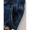 [Same Style As In Shopping Malls] David Bella Children's Pants 2026 Winter Boys' Casual Denim Cotton Pants with Quilted Thickening