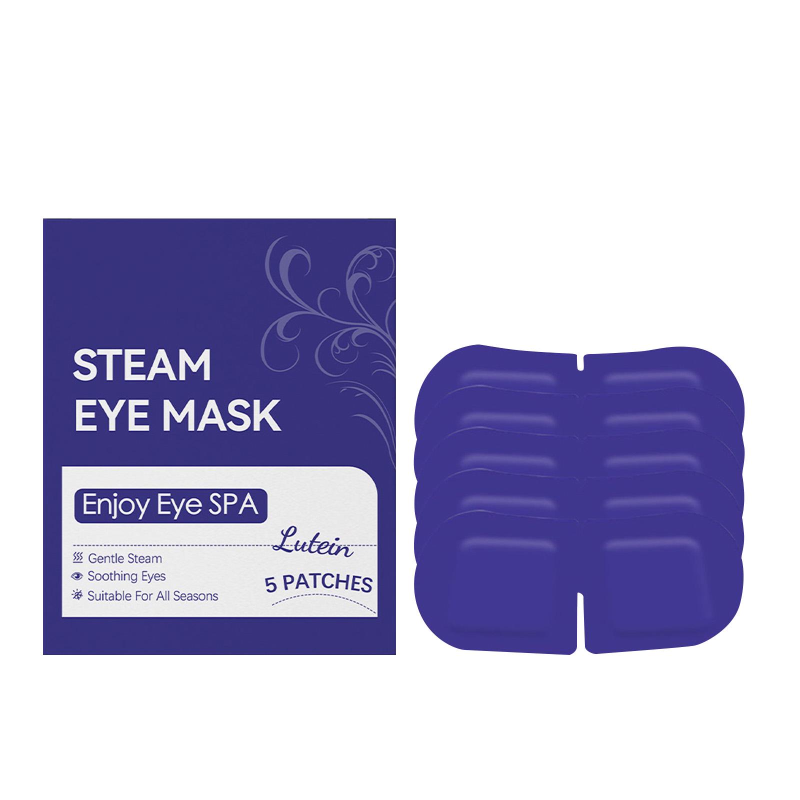 

Steam Eye Masks, Heated Eye Masks, Lutein Steam Eye Mask Soothing Steam Eye Mask Steam Eye Mask Long Flights, Travel, Home One Size белый