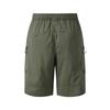 SALOMON Uni Soft Peak Logo Loose Waterproof Casual Shorts Unisex Shorts Army-Green C28168