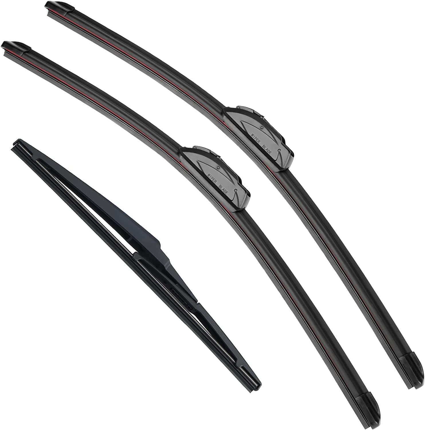 

Wipers for Dodge Traveler 09-19 Wipers Wipers Dodge Traveler 24 inches + 19 inches + 12 inches