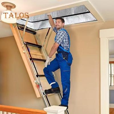 Cubierta aislante para escaleras de ático con cierre de cremallera, instalación sencilla, ahorro de energía, accesorios aislantes para escaleras de ático