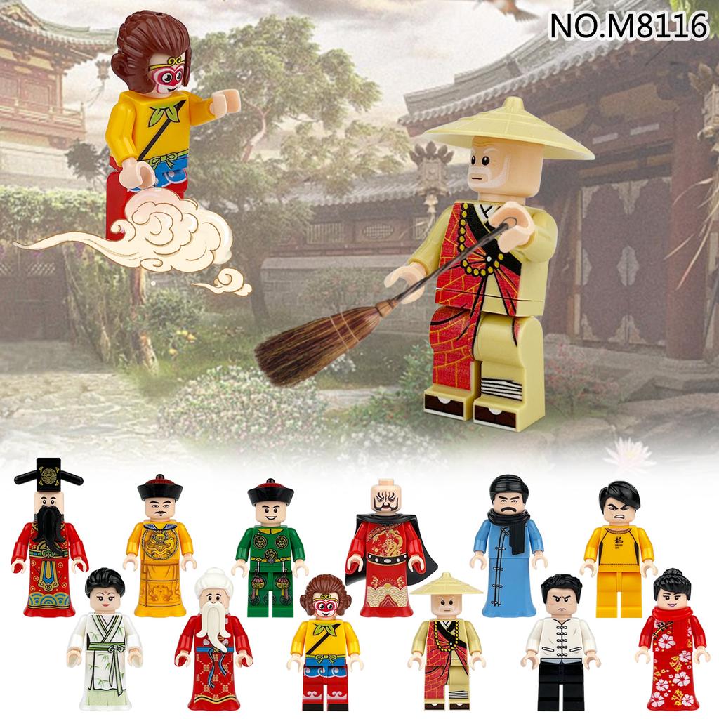 M8116 Chinesisches Drama-Stil Drama Puppe Bausteine Spielzeug für Kinder