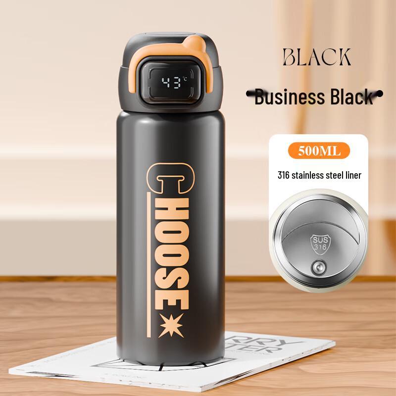 MRSIKEY Dual-Drink 316 Stainless Steel Insulated Bottle