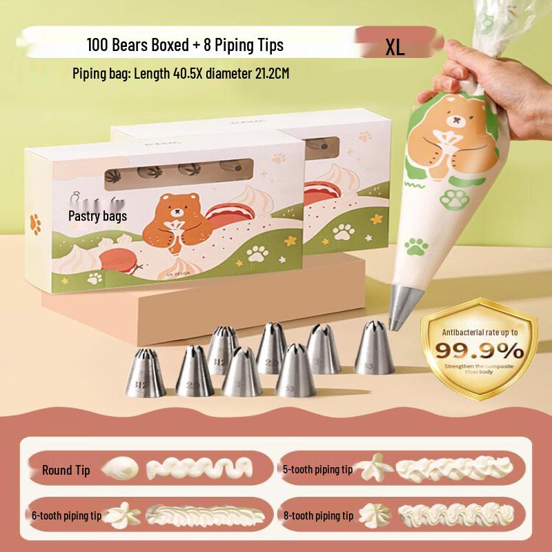 Stainless Steel Cake Decorating Nozzle Set