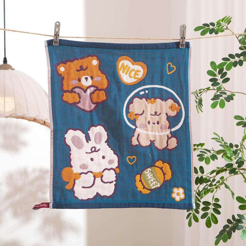 3-Layer Cotton Gauze Absorbent Lint-Free Towel - Children's Special