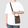 Hot Selling Crazy Horse Leather Men's Small Bag Retro Leisure High End Crossbody Wholesale