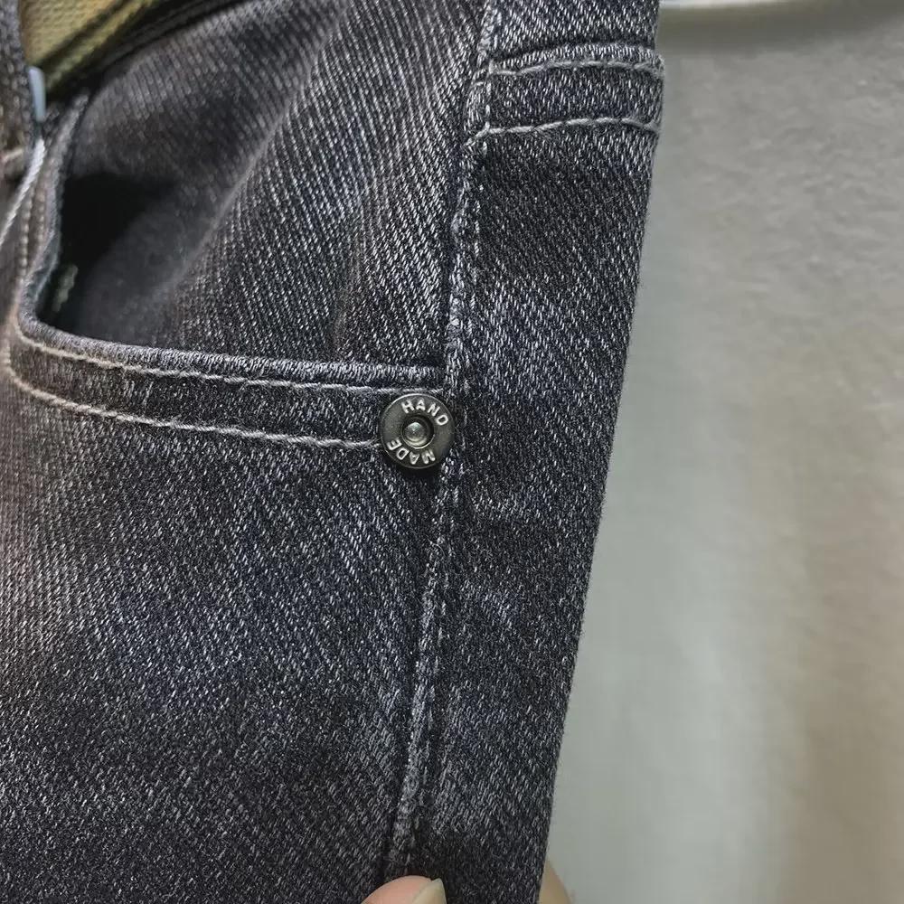 Men's Spring/Fall Trendy Brand Stretch Jeans - Loose Fit Skinny Trousers