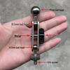 17mm Ball Head to 1/4" Phone Holder Replacement Pan Tilt Swivel Adapter