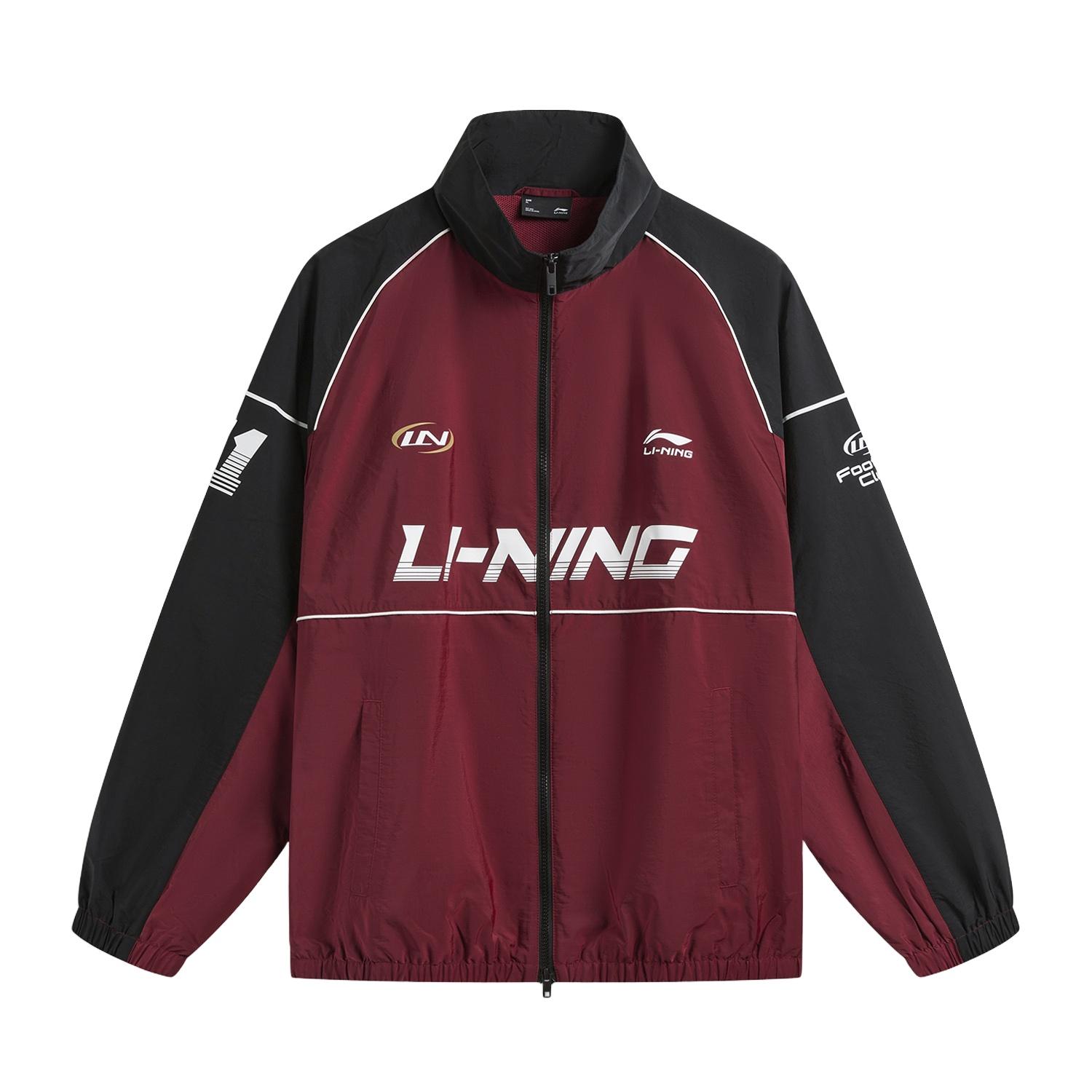 Li-Ning Sports Lifestyle Series Windproof Water-Repellent Stand Collar Jacket Unisex Jacket AJDW085-4