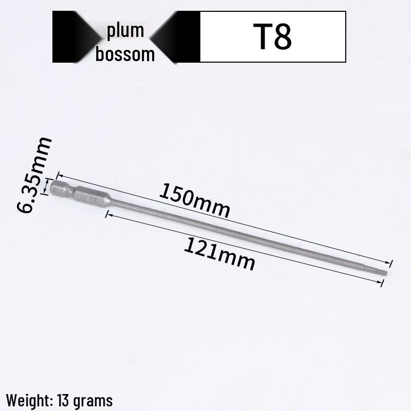 Magnetic Plum Blossom Screwdriver Replacement Bits T15 T20 T25 T30