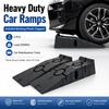 Rampe Auto Rezistente Antiderapante Suport Plastic de Lucru 2 buc Încărcare 2500KG Unelte pentru Întreținerea Mașinii Placă Rampă Scară Cric Scule de Ridicare