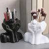 Creative Human Body Art Styling Storage Holders for Makeup Brushes Pens Holder Vinyl Figure Desktop Home Office Organizer Decor