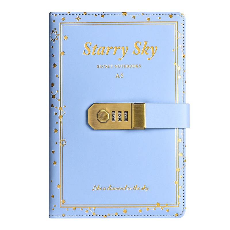 Retro Password Diary with Lock: Simple Literary Design for Boys & Girls