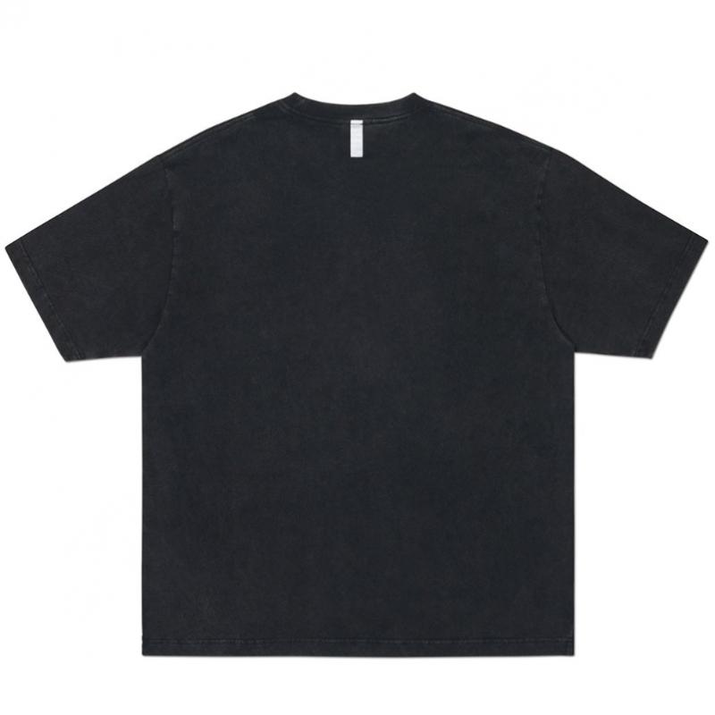 Heavy MeTal Gecko T shirT   Washed Black