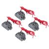 4Pcs Circuit Breaker Release Shunt Trip Left Side Mounting Remote Control Circuit Breaker Shunt Trip