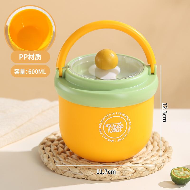 

304 Stainless Steel Portable Insulated Soup Cup with High Aesthetic Value for Daily Kitchen and Dining Utensils 500ml