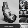 26-Model ShanHai T2 Perforated Leather Car Seat Cushion, All-Season Fit