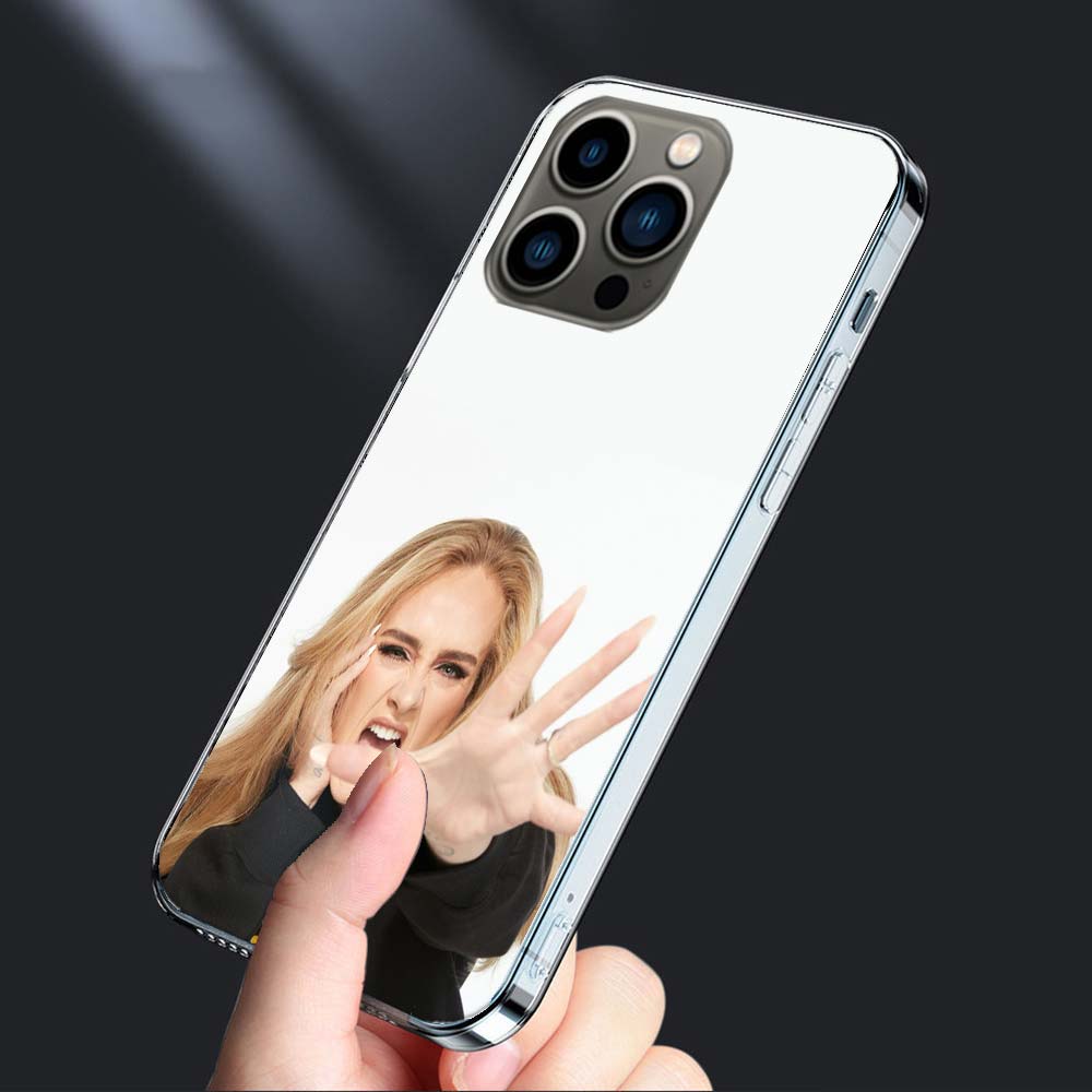 Singer A-Adele Phone Case For Iphone 16E 15 Pro 14 Plus 17Air 16 17 Pro Max 12 13 Mini X XS XR 7 8 SE2020 Capa Cute Cover TPU Cl