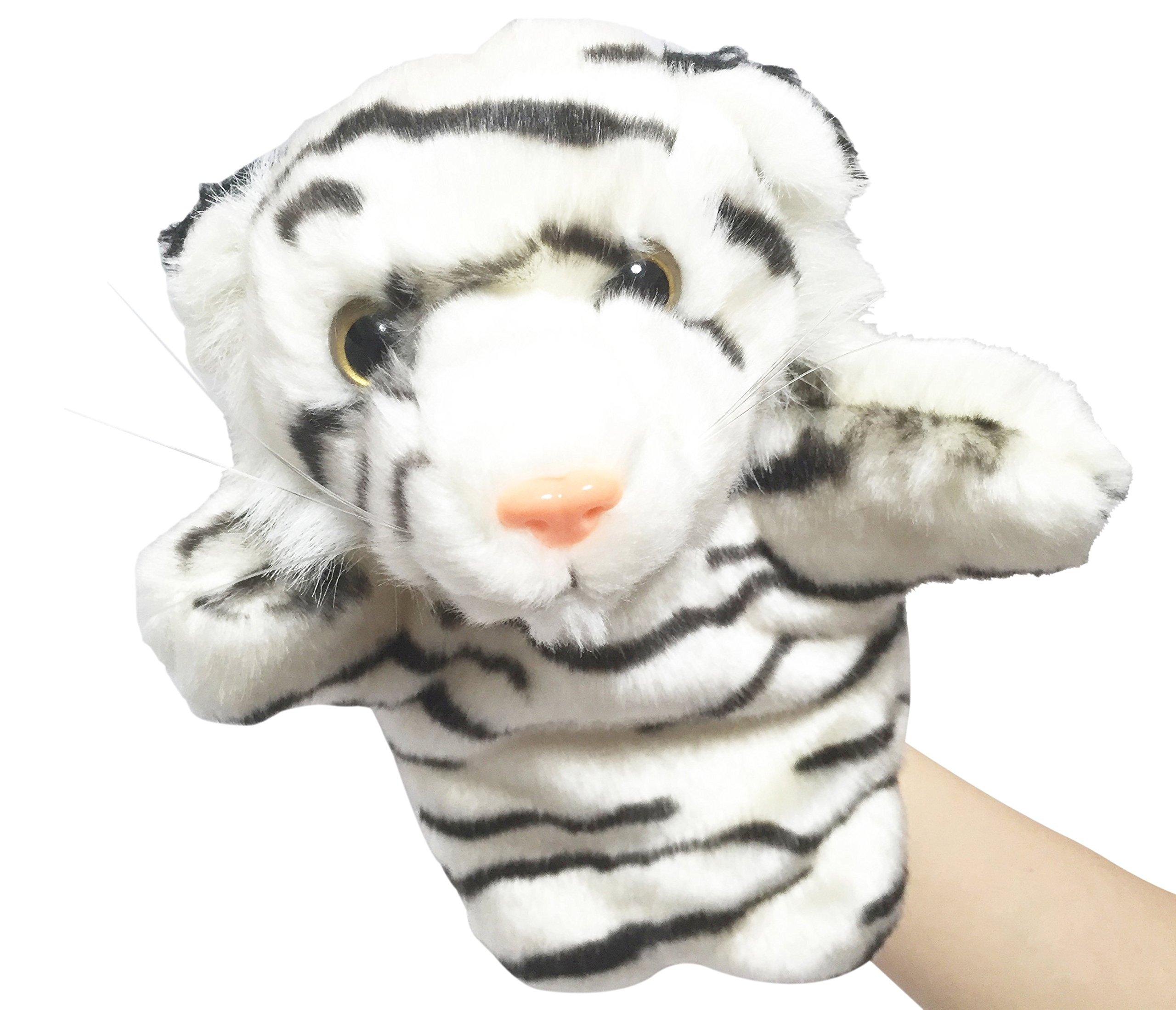 

Madrugada Animal Talking Puppet, Cute Animal Puppet Show, S374 (White Tiger)