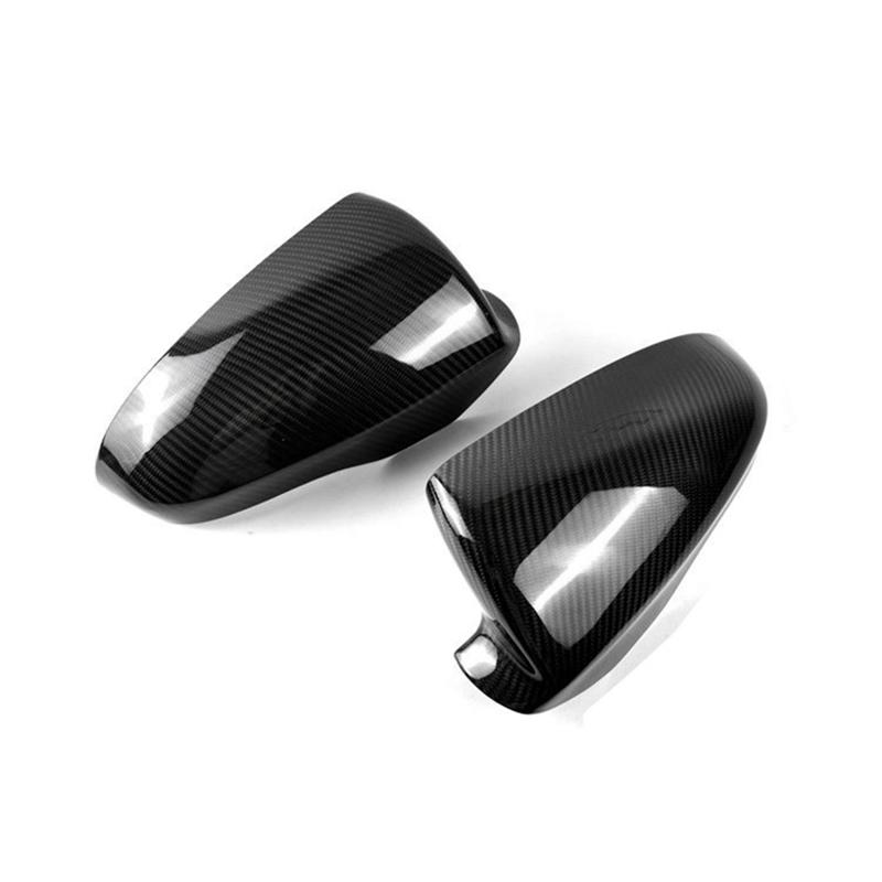 Car Real Carbon Fiber Rear Mirror Cover Shell Cap For BMW M5 F10 2012-2016 Accessories Parts Side Wing Mirror Cover Car Styling