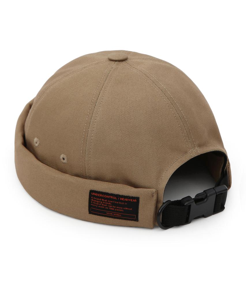 Eondeokeonteulol Four Seasons Cotton Basic Adjustable Brimless Watch Cap Unisex Beanie Hat Mold Cap / Twill Cotton / Combat / Desert