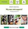 Adjustable Sports Wrist Support Band for Weightlifting & Basketball