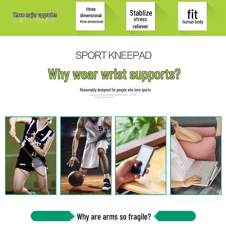Adjustable Sports Wrist Support Band for Weightlifting & Basketball
