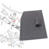 8K1819424 Battery Tray Cover Cap For A4 B8 S4 A5 S5 2008-2015 Replacement Installation Battery Tray Cover Car Accessories