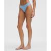 Lululemon Invisiwear Mid Rise Thong Underwear  3 Pack Light Ivory Sinatra Blue Pelican