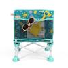 DISNEY BABY - STITCH - Rehausseur de chaise pliable, Léger et facile a nettoyer, Sac de transport inclus