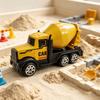 6pcs/set Zinc Zinc Alloy Construction Vehicle Set Diecast Zinc Zinc Alloy Toy Truck Set Excavator Toy  Birthday Gift