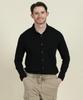PANICALE Black Logo Point Jersey Shirt