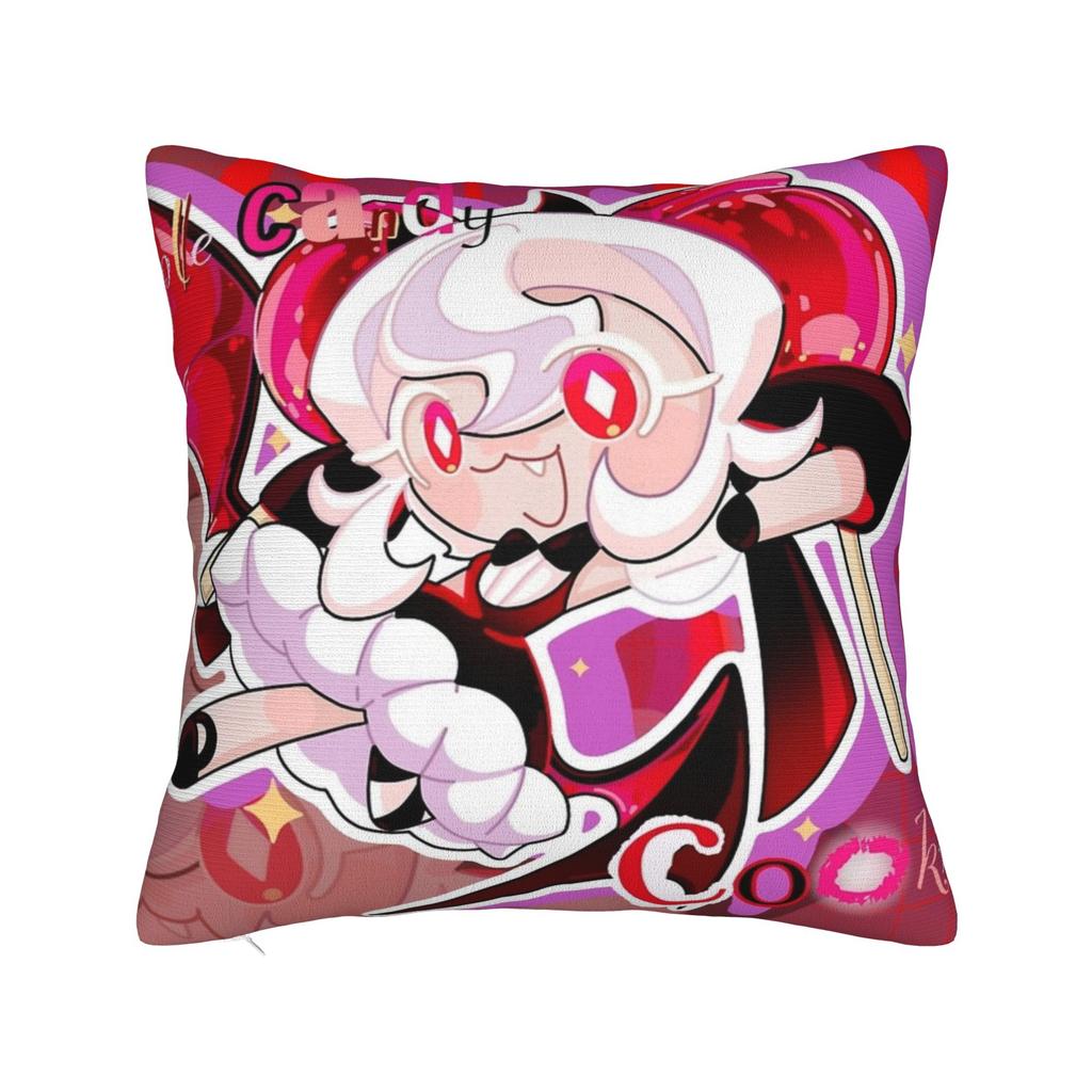 Milky Way Cookie Pillowcase Polyester Cushion Cover Decorations Cookie Run Kingdom Throw Pillow Case Cover Home Square 18'